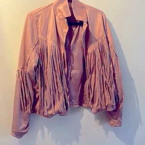 Fringe Pink Jacket